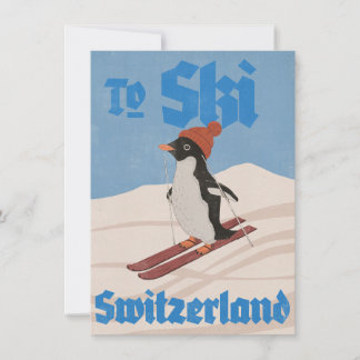 Invitación Esquiar Suiza
