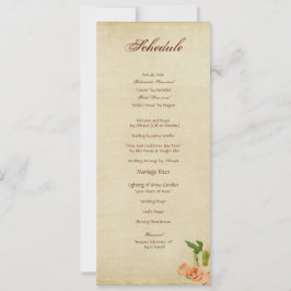 Invitación Esquinas del clavel del melocotón de la acuarela