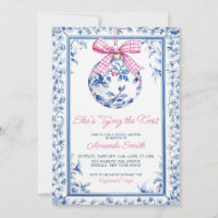 Está atando la ducha de novias de Knot Chinoiserie
