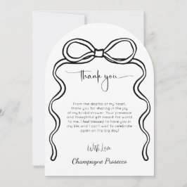 Invitación Está atando la foto de la ducha de novia Knot