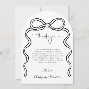 Invitación Está atando la foto de la ducha de novia Knot