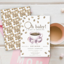 Está Brewing Un Bebé Oh Café Granos De Café Baby S