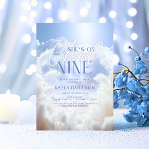 Invitación Está en la Nueve Nueve Pampas Baby Shower