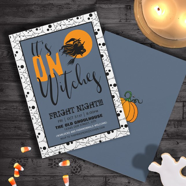 Invitación Está en Witches ID442 (Front/Back In Situ)