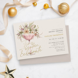 Invitación Esta es la ducha de novias de invierno de temporad