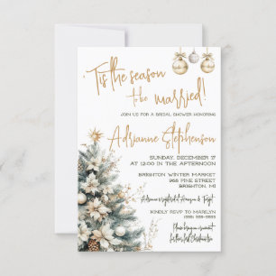 Invitación ¡Esta es la estación para casarse! Bridal Shower