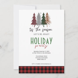 Invitación Esta Es La Fiesta Vacacional De Los Árboles De Tem