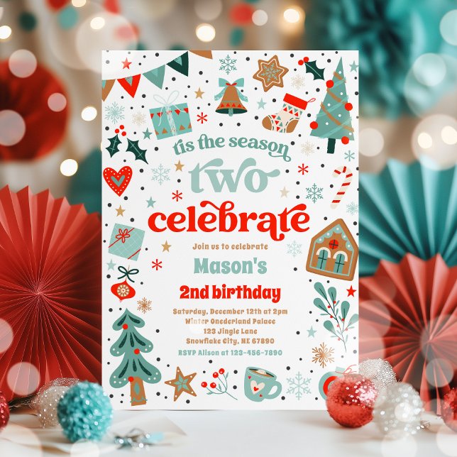 Invitación Esta es la segunda temporada que celebra el cumple (Subido por el creador)