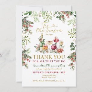 Invitación Esta Es La Temporada De Dar Las Gracias A Navidade
