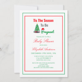 Invitación Esta Es La Temporada Para Estar Embarazada Baby Sh