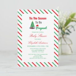Invitación Esta Es La Temporada Para Estar Embarazada Baby Sh
