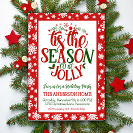 Invitación Esta Es La Temporada Para Ser Fiesta De Jolly Fest