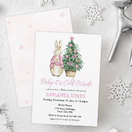 Invitación Está frío fuera de Baby Shower