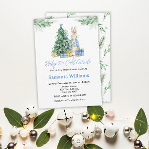 Invitación Está frío fuera de Baby Shower