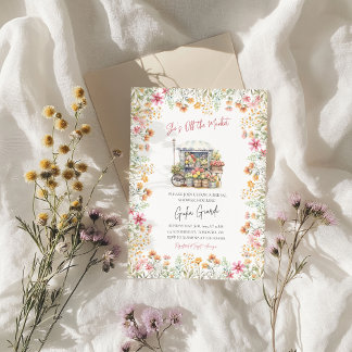 Invitación Está fuera de la ducha de novia del mercado