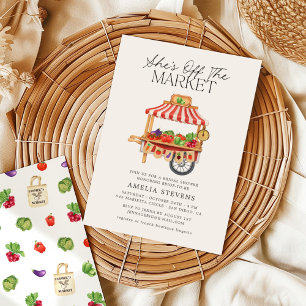 Invitación Está fuera de la ducha de novias en el mercado de 