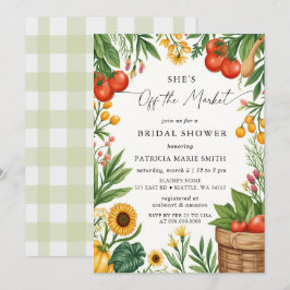 Invitación Está fuera del mercado de los agricultores y su du