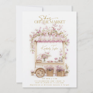 Invitación Está fuera del mercado Wildflowers Bridal Shower