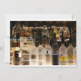 Invitación Está invitado a un Martini ......