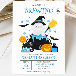Invitación Está naciendo un bebé Fiesta de Bebé de Halloween 