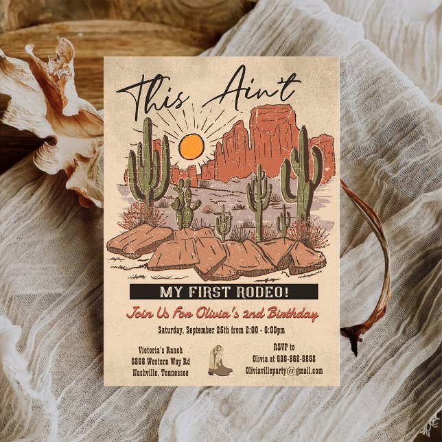 Invitación Esta no es mi primera fiesta de cumpleaños de Rode (Subido por el creador)