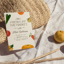 Está recién salida de la ducha de novia del mercad