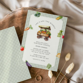 Invitación Está recién salida de la ducha de novia del mercad