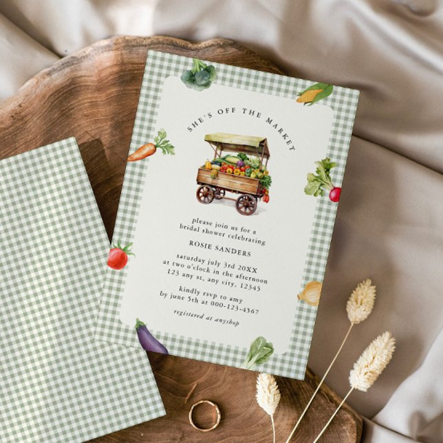 Invitación Está recién salida de la ducha de novia del mercad (Subido por el creador)