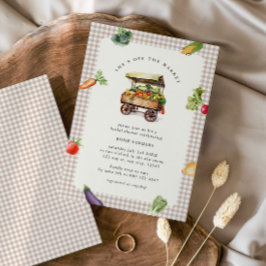 Invitación Está recién salida de la ducha de novia del mercad