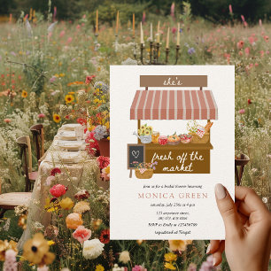 Invitación Está recién salida del mercado Cute Bridal Shower