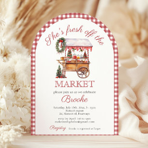 Invitación Está recién salida del mercado navidades Bridal Sh