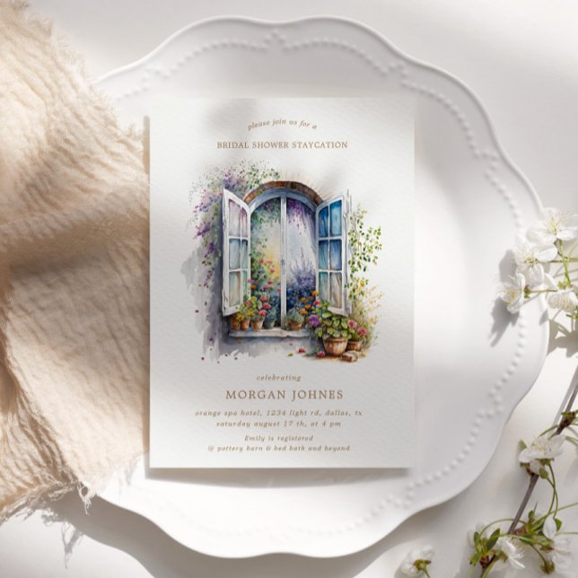 Invitación Estabilidad de la ducha de novia en las ventanas d (Subido por el creador)