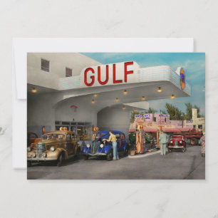 Invitación Estación de servicio - El gran viaje americano 193