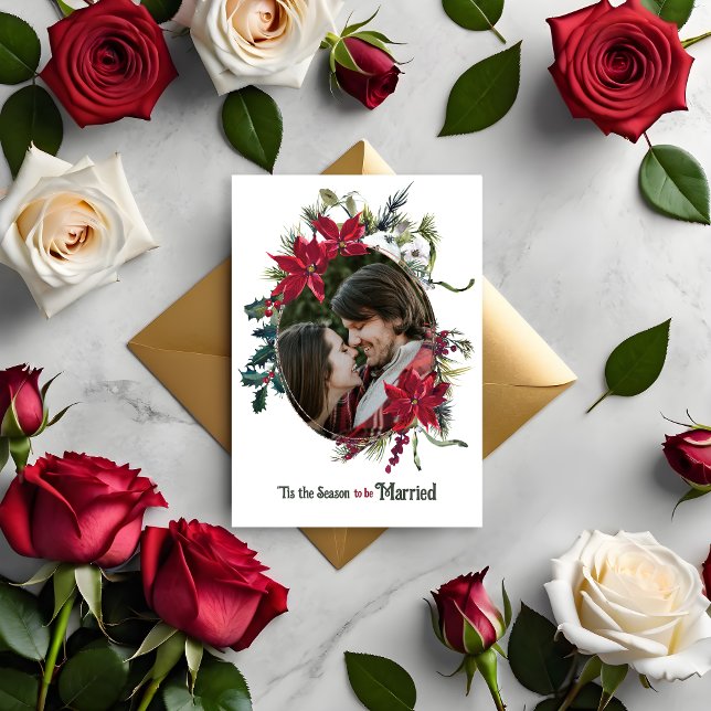 Invitación Estacional para casarse con Boda de fotografía flo (Subido por el creador)