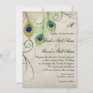 Invitación Estacionamiento de casamiento de damasco plateado 