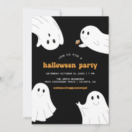 Invitación Estacionamiento de Halloween Party | Halloween fan