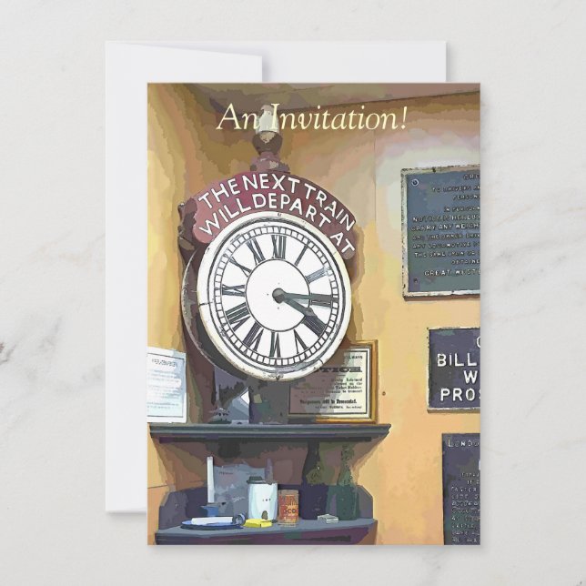 INVITACIÓN ESTACIONES DE TREN (Anverso)