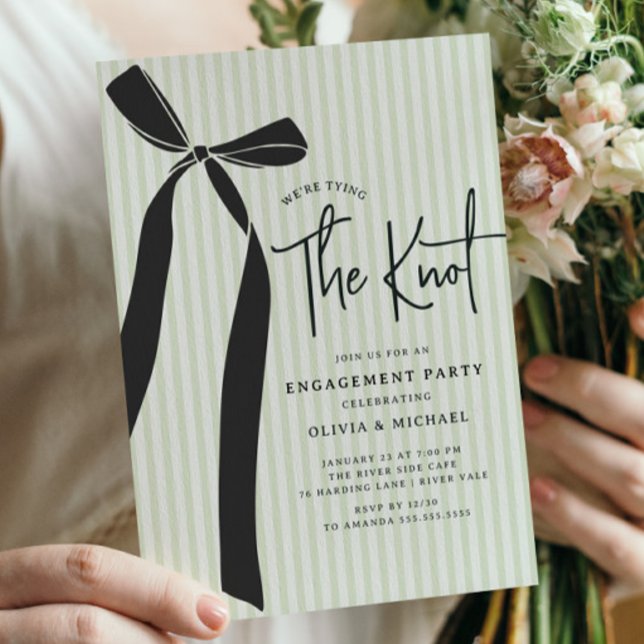 Invitación Estamos atando el compromiso de Knot (Subido por el creador)