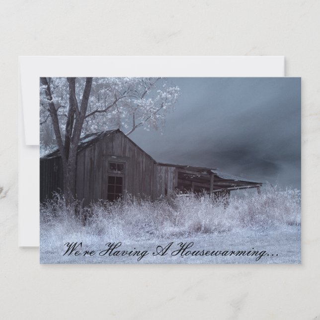 Invitación Estamos calentando una casa... (Anverso)