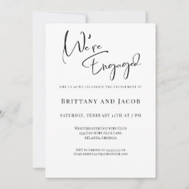 Invitación Estamos comprometidos con el Partido de compromiso