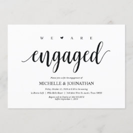 Invitación Estamos comprometidos, el Partido de compromiso in