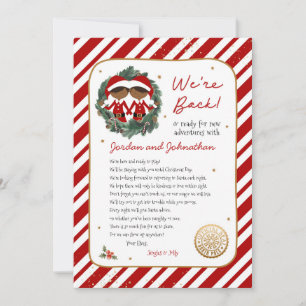 Invitación Estamos de vuelta Carta de duende