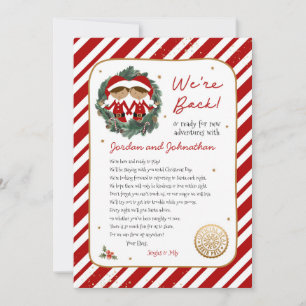 Invitación Estamos de vuelta Carta de duende