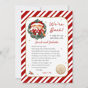 Invitación Estamos de vuelta Carta de duende