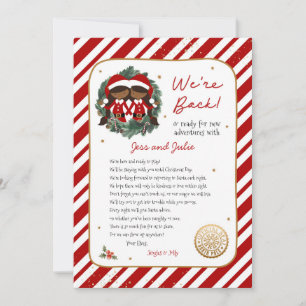 Invitación Estamos de vuelta Carta de duende