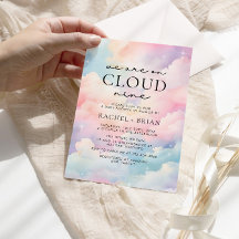 Estamos en Cloud Nueve Dreamy Sky Baby Shower