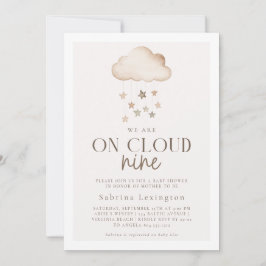 Invitación Estamos en un Baby Shower neutral de género de Nue