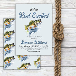 Invitación Estamos entusiasmados con Reel - Little Fisherman