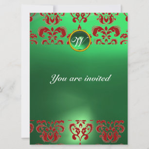 INVITACIÓN ESTAMPADO DE DAMA DE ESMERALDA PIEDRA PRECIOSA MON