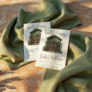 Invitación Estanterías, Capítulo, Cottagecore, Desayuno de no
